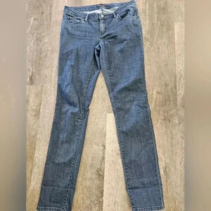Prana Denim‎ Jeans Straight Leg Organic Cotton Mid Rise Women's Size 10/30 Reg